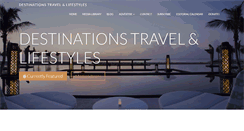 Desktop Screenshot of destinationstravelmagazine.com